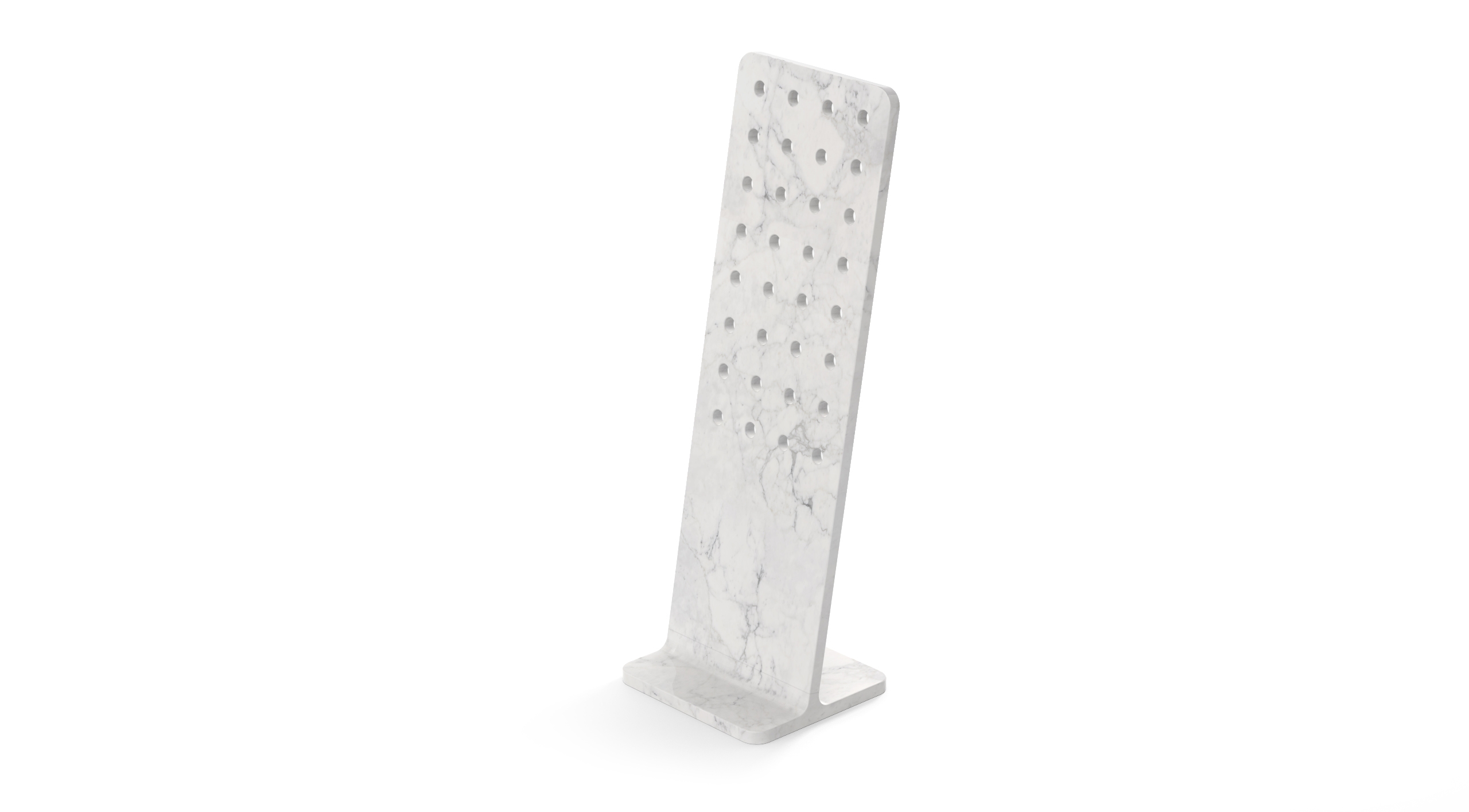 White Carrara levigato