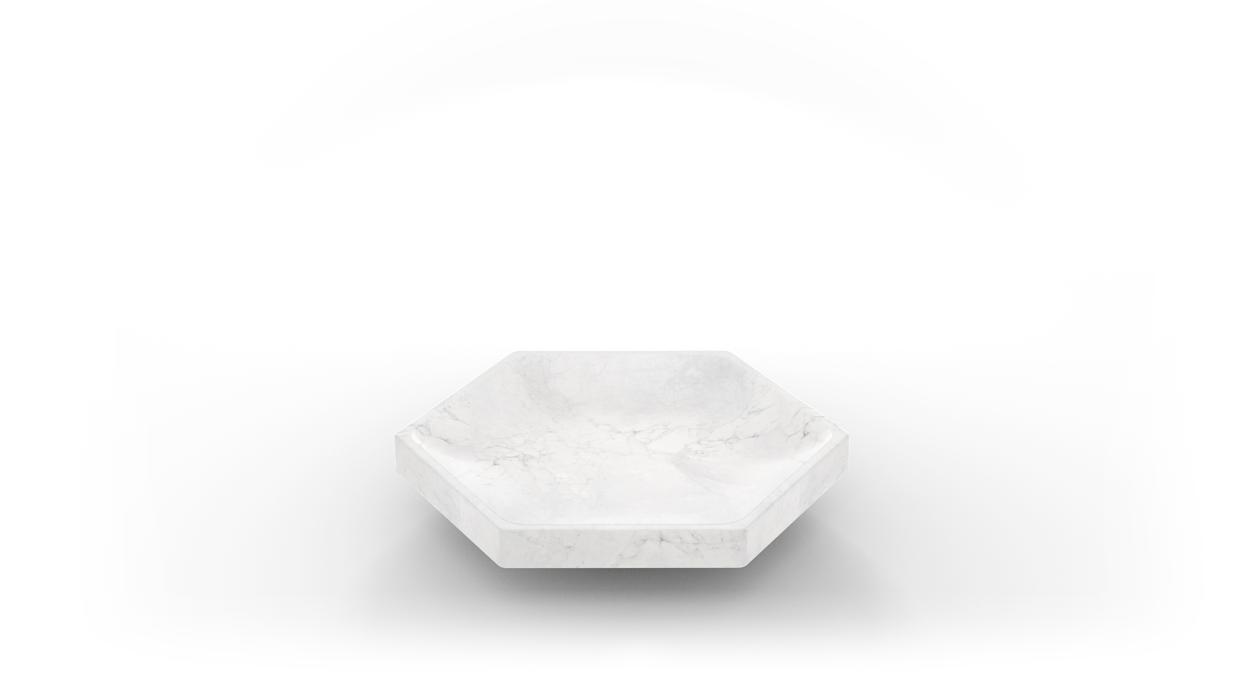 White Carrara levigato