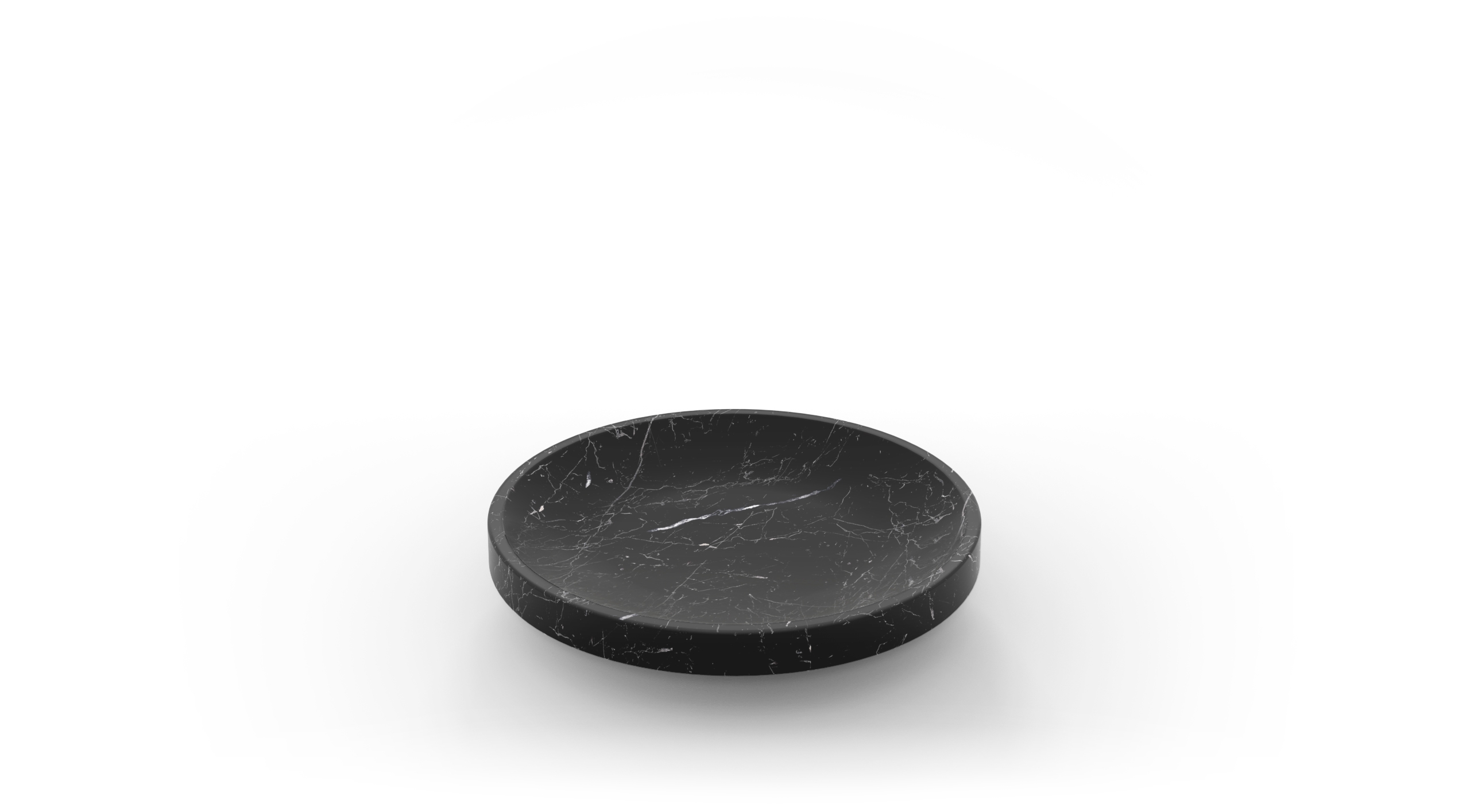 Black Marquina matt polished