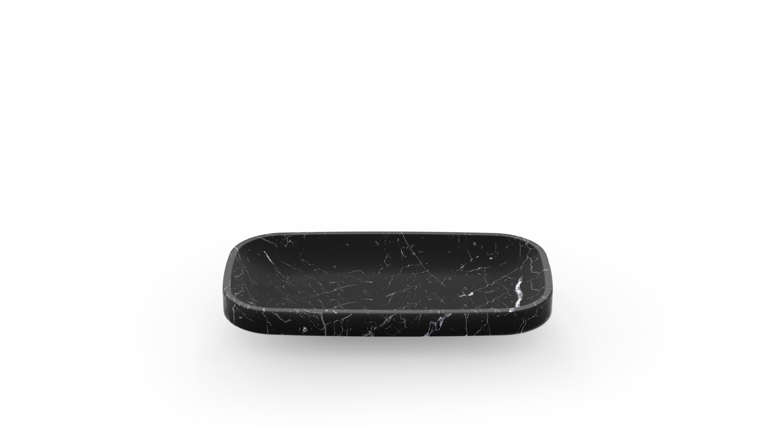 Black Marquina matt polished