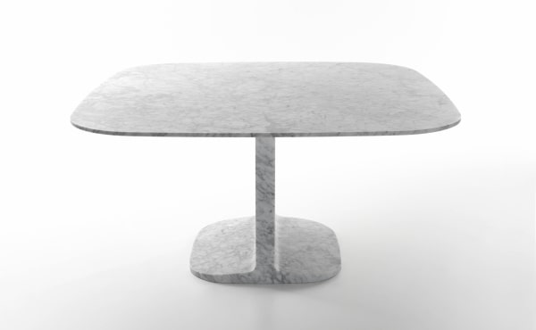 square table in marble design by James Irvine