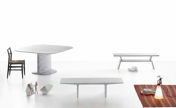 Table in marble desing James Irvine