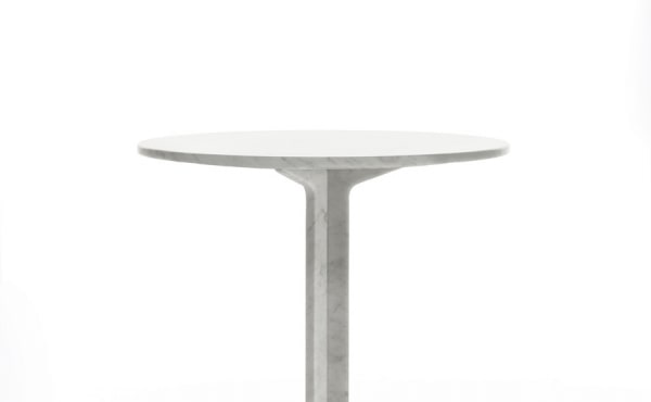 Jeeves low table in marble design by Alberto Meda