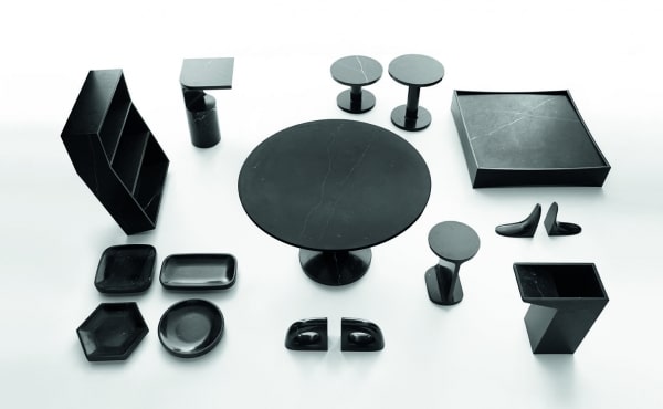 products by james irvine in black marquina marble