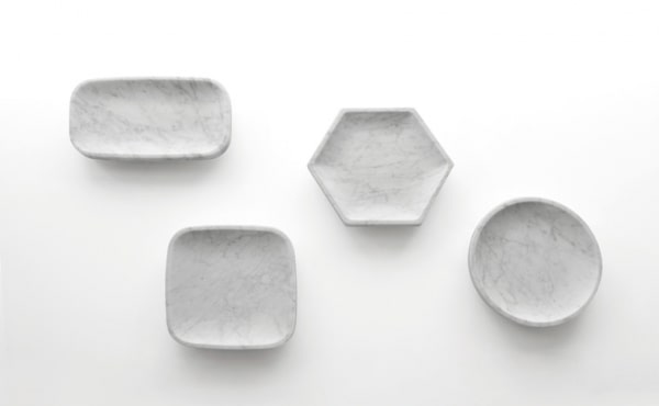 products by james irvine in white marble