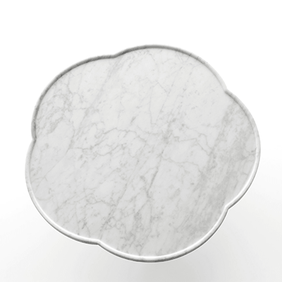 Soya low table in marble